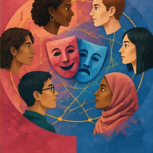 Illustration of social psychology and personality