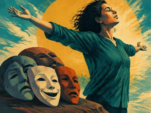 Editorial illustration for Autistic Adults' Experiences of Camouflaging and Its Perceived Impact on Mental Health